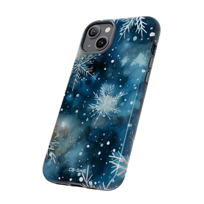 Snowflakes Dance Gracefully - iPhone Case