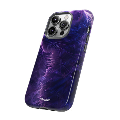 Mystical Starlit Cat - iPhone Case