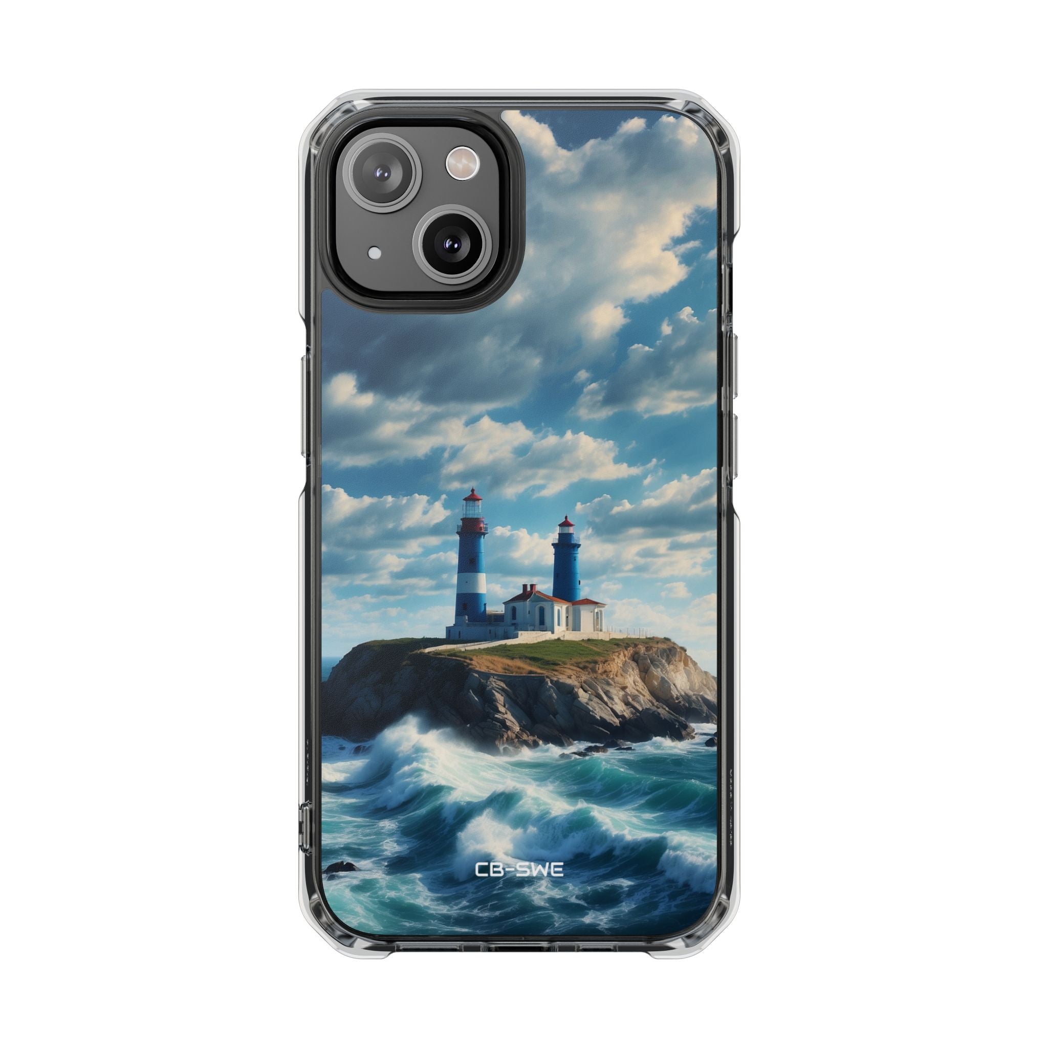 Lighthouse Guards Waves iPhone Case - Impact