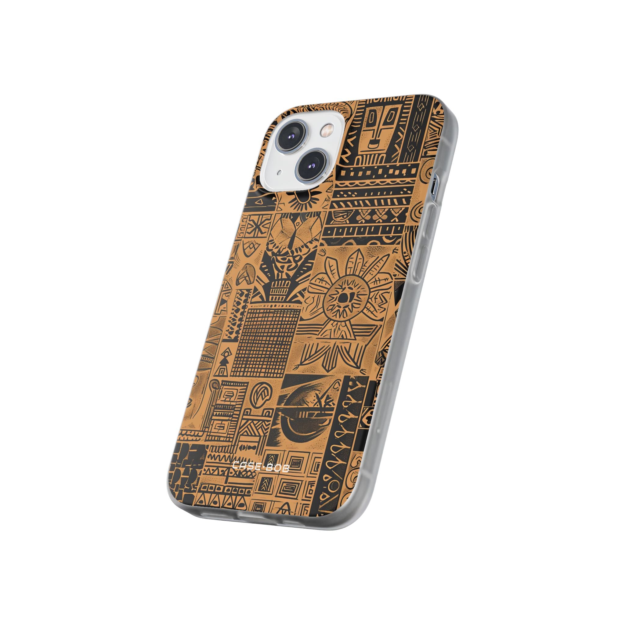 Tribal Faces iPhone 14 Case - Soft