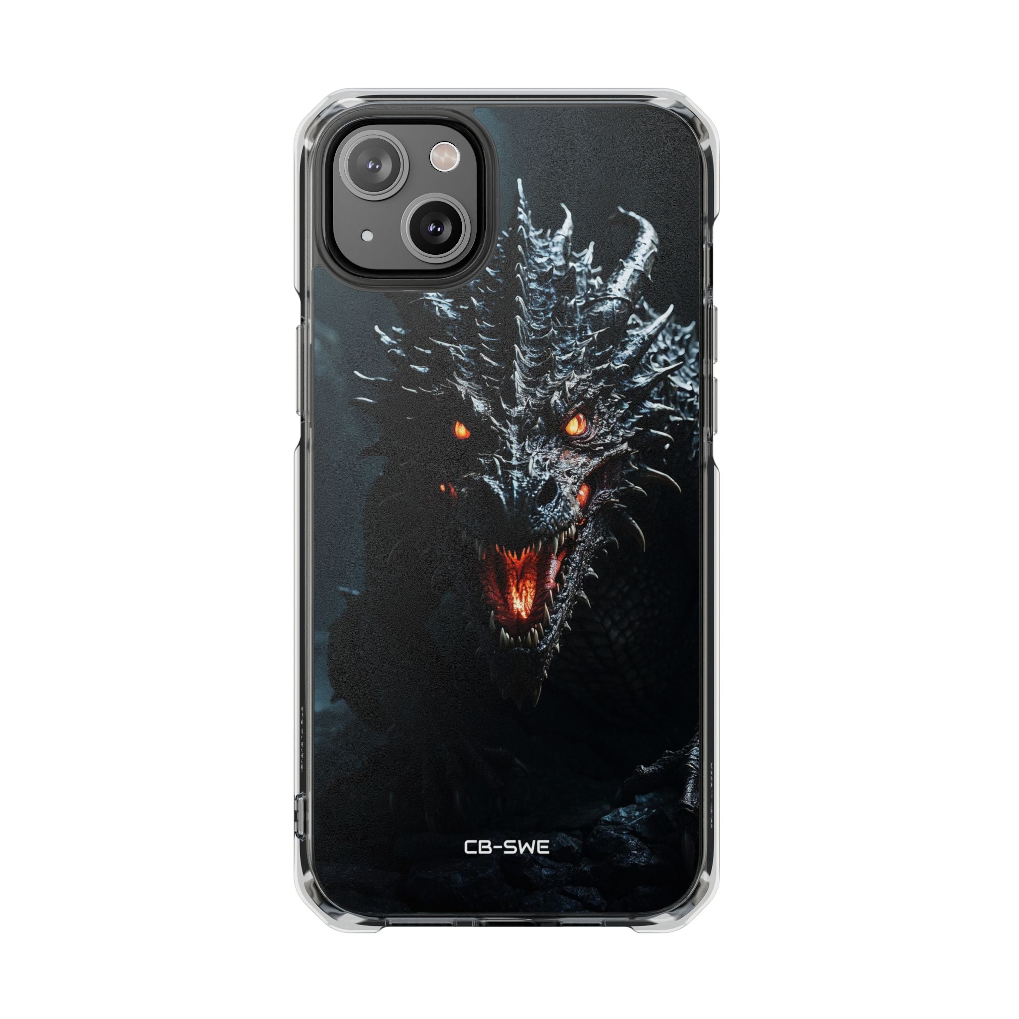 Fierce Dragon Roars iPhone Case - Impact