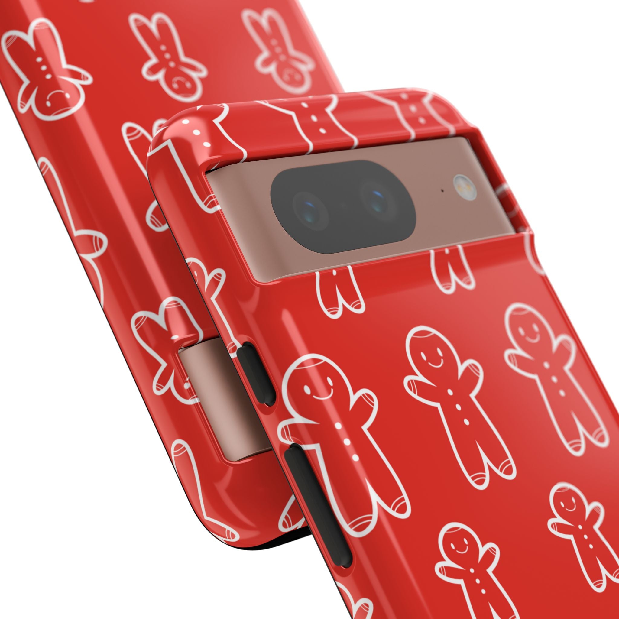 Gingerbread Men Dance - Google Pixel Case