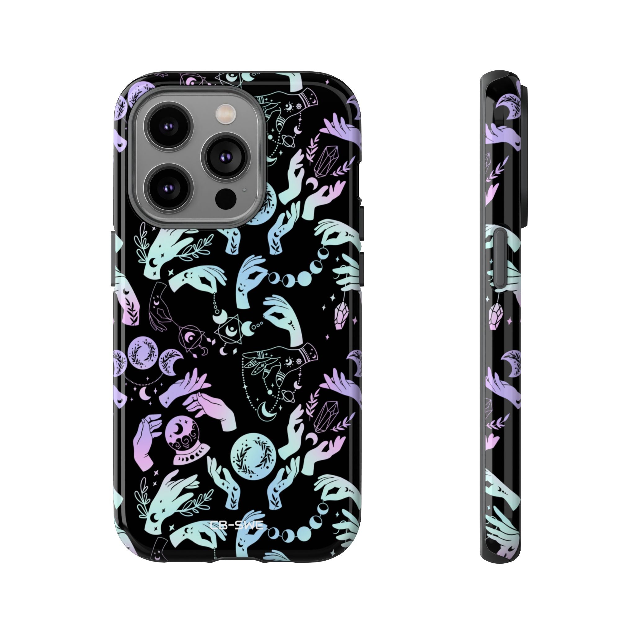 Mystical Celestial Hands - iPhone Case
