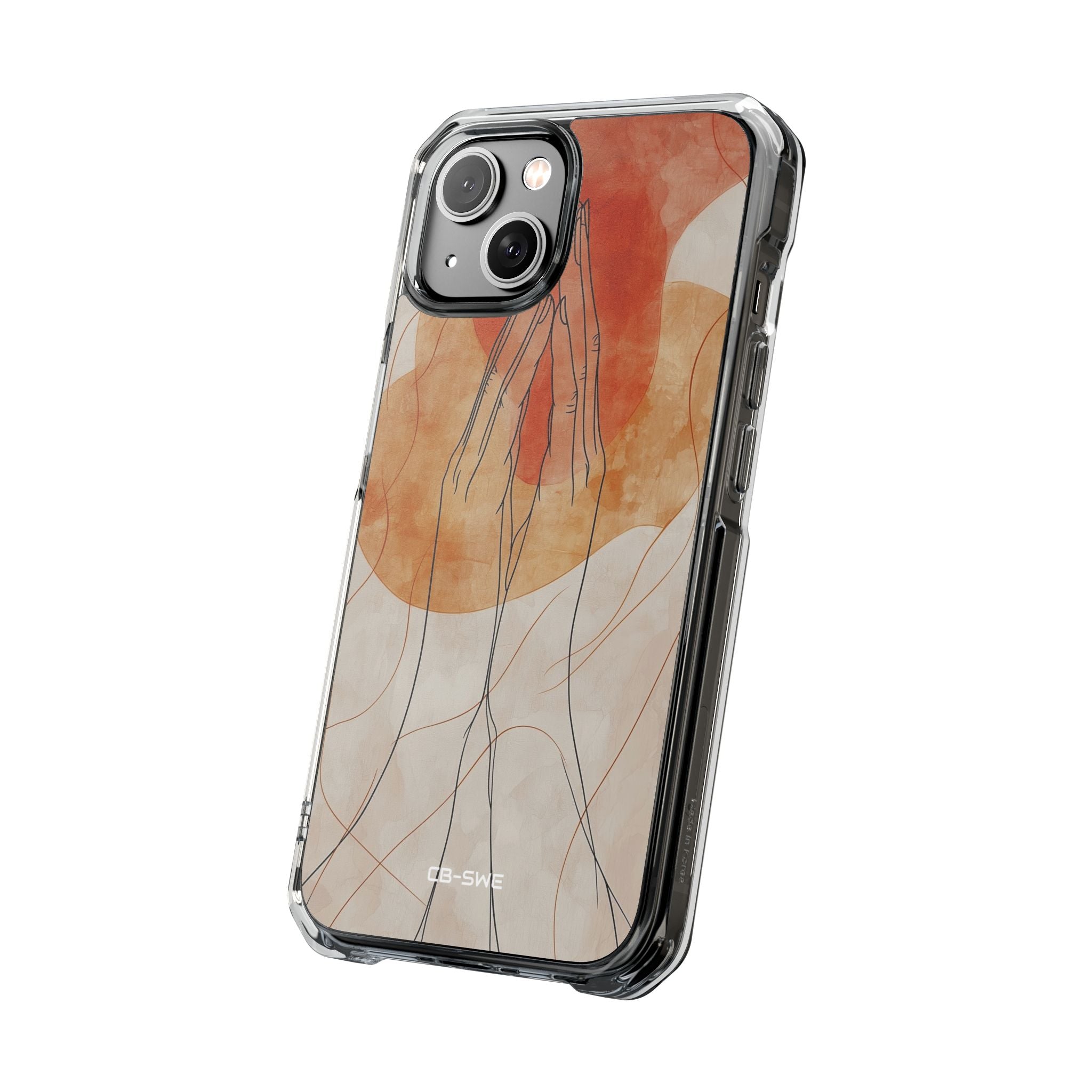 Hands Embrace Light iPhone Case - Impact
