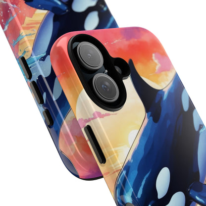 Orca Leaps Joyfully - iPhone Case