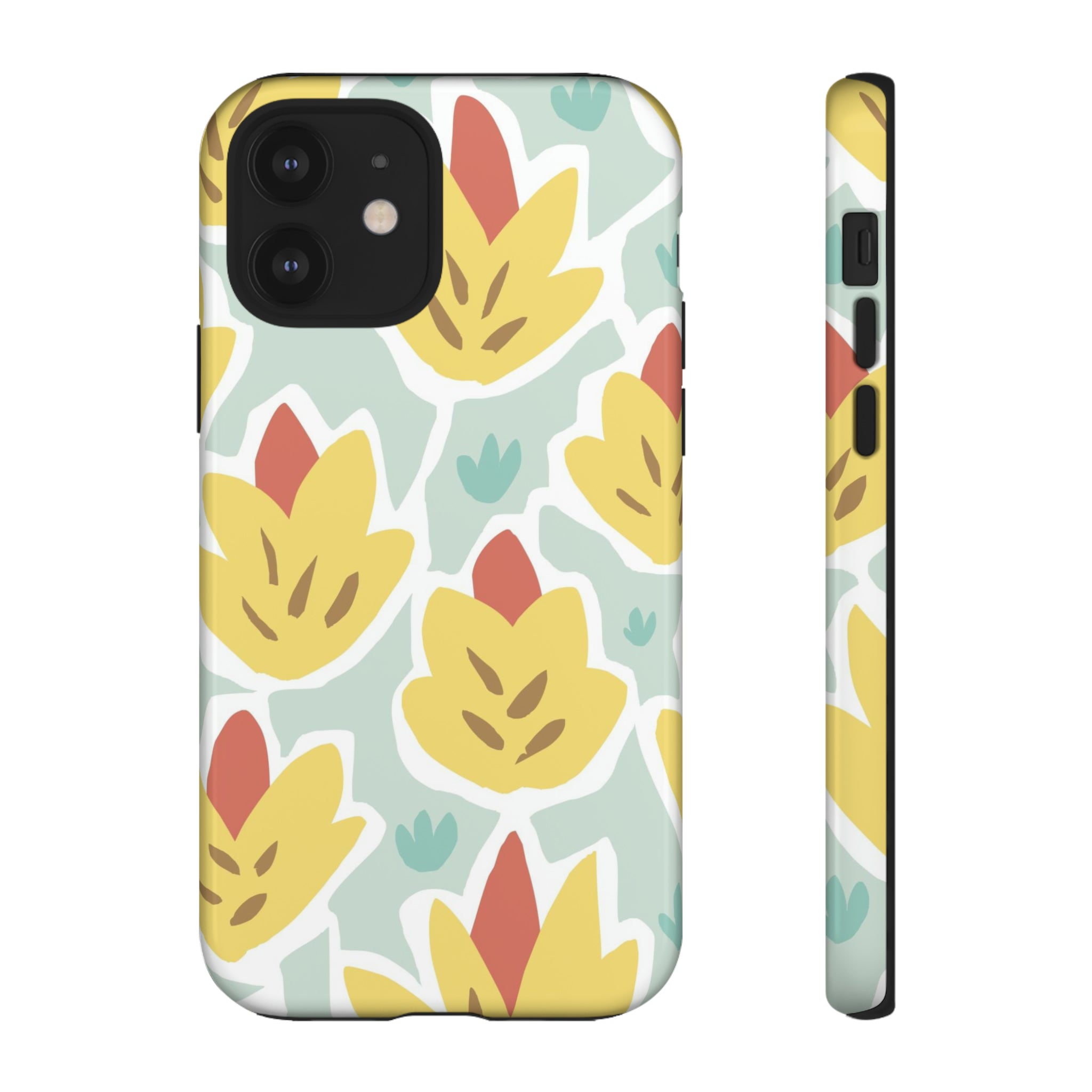 Summer Yellow Happy Flower - Protective Phone Case