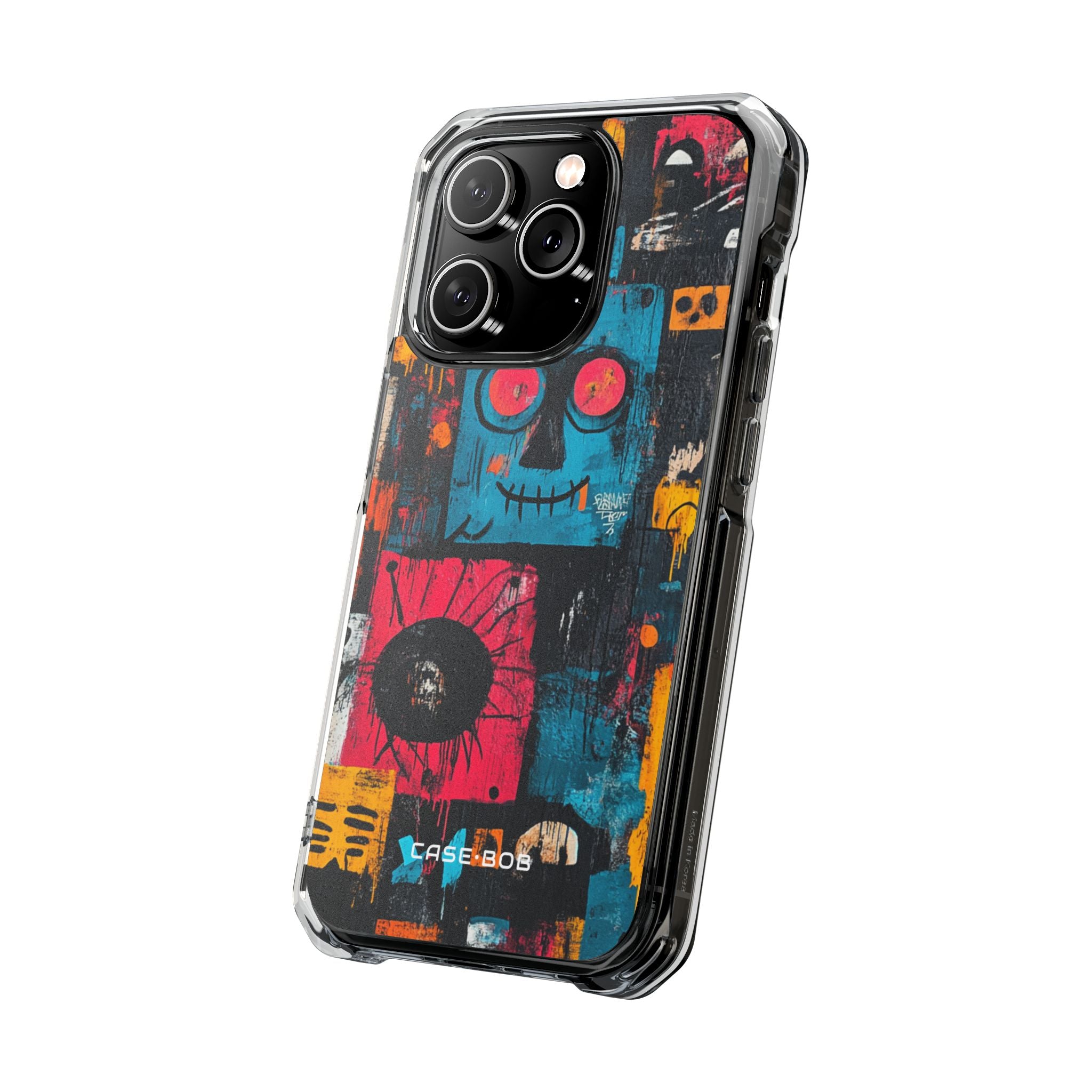 Blue Stitch Smile iPhone 14 Pro Case - Impact