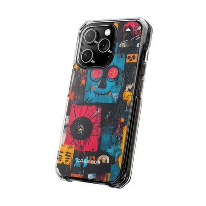 Blue Stitch Smile iPhone 14 Pro Case - Impact