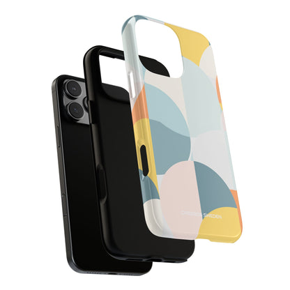 Abstract Geometric Calm - Tough iPhone 16 Phone Case