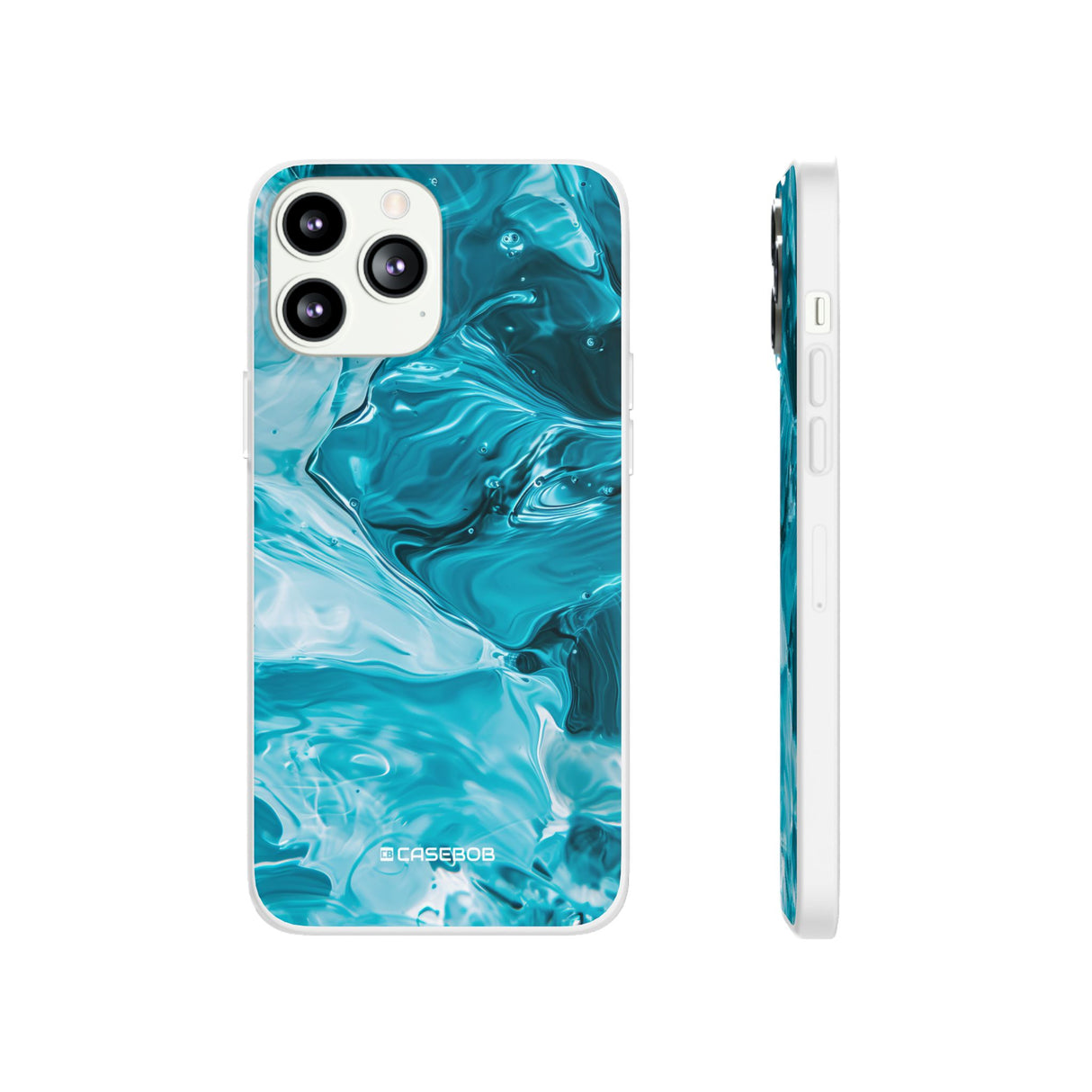 Turquoise Pantone  | Phone Case for iPhone (Flexible Case)