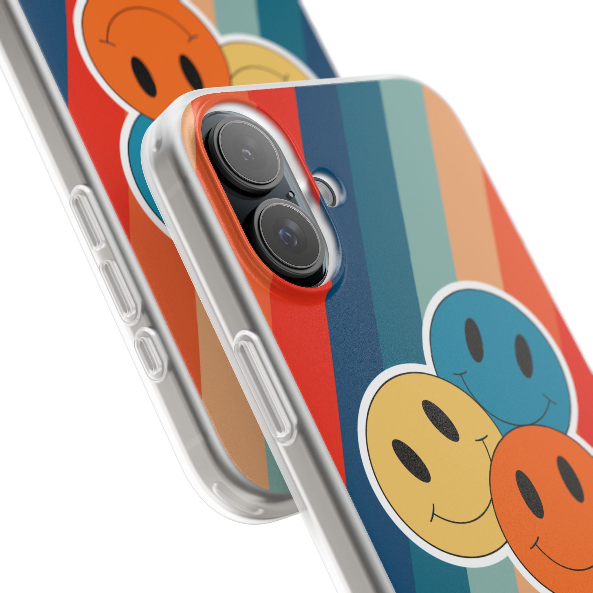Triple Smile Breeze iPhone 16 Plus Case - Soft