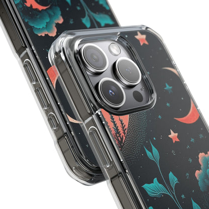 Cosmic Floral Dreams iPhone Case - Impact