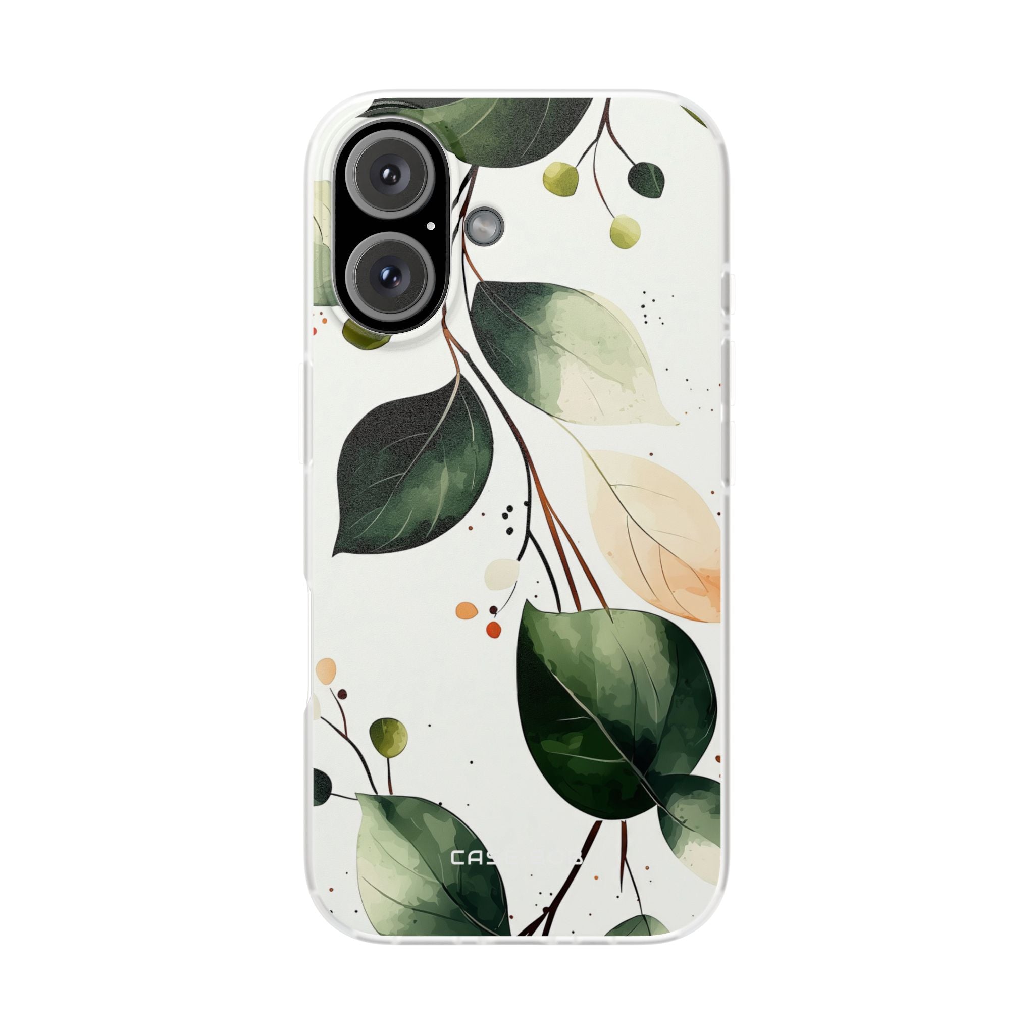 Greenberry Branch iPhone 16 Case - Soft