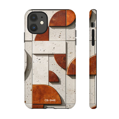 Textured Curves Emerge - iPhone Case