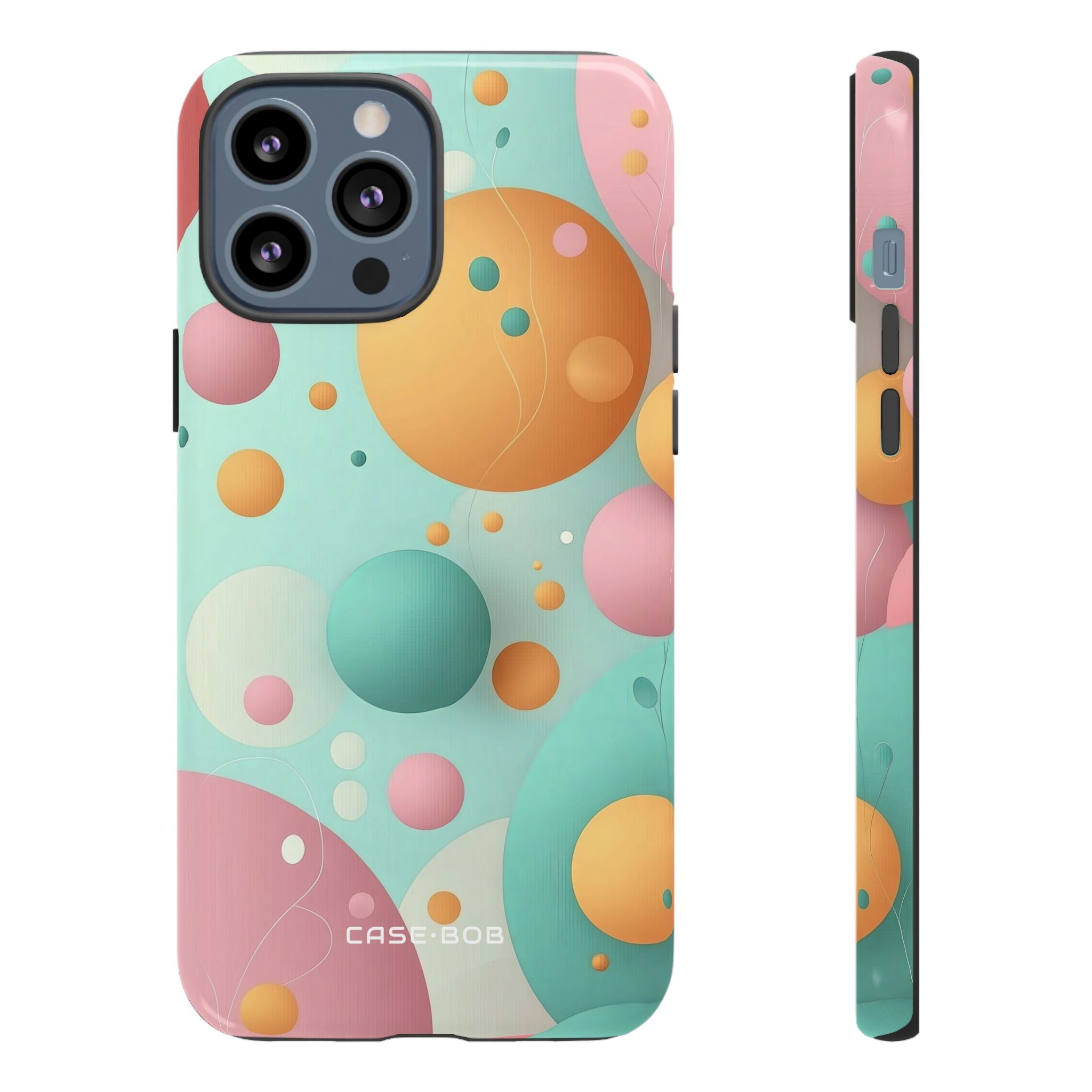 Pastel Circles iPhone 13 Pro Max Case - Tough