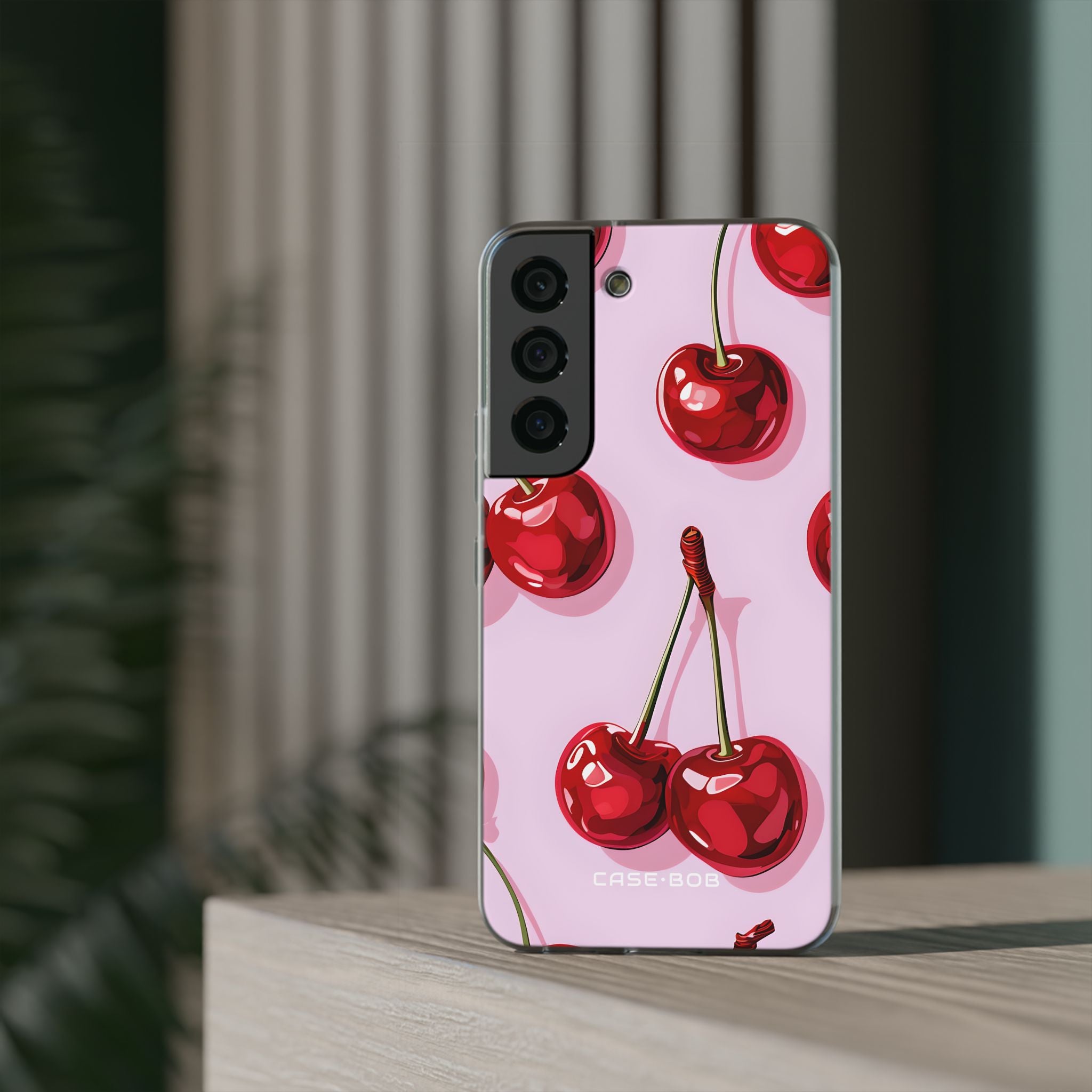 Glossy Cherry Burst Samsung S22 - Soft