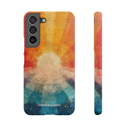 Sunburst Energy - Slim Samsung S22 Phone Case