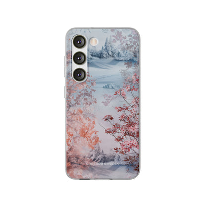 Floral Serenity Case - Flexi Samsung S23 Phone Case