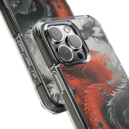 Zen Dragon Harmony iPhone 16 - Clear Impact Phone Case