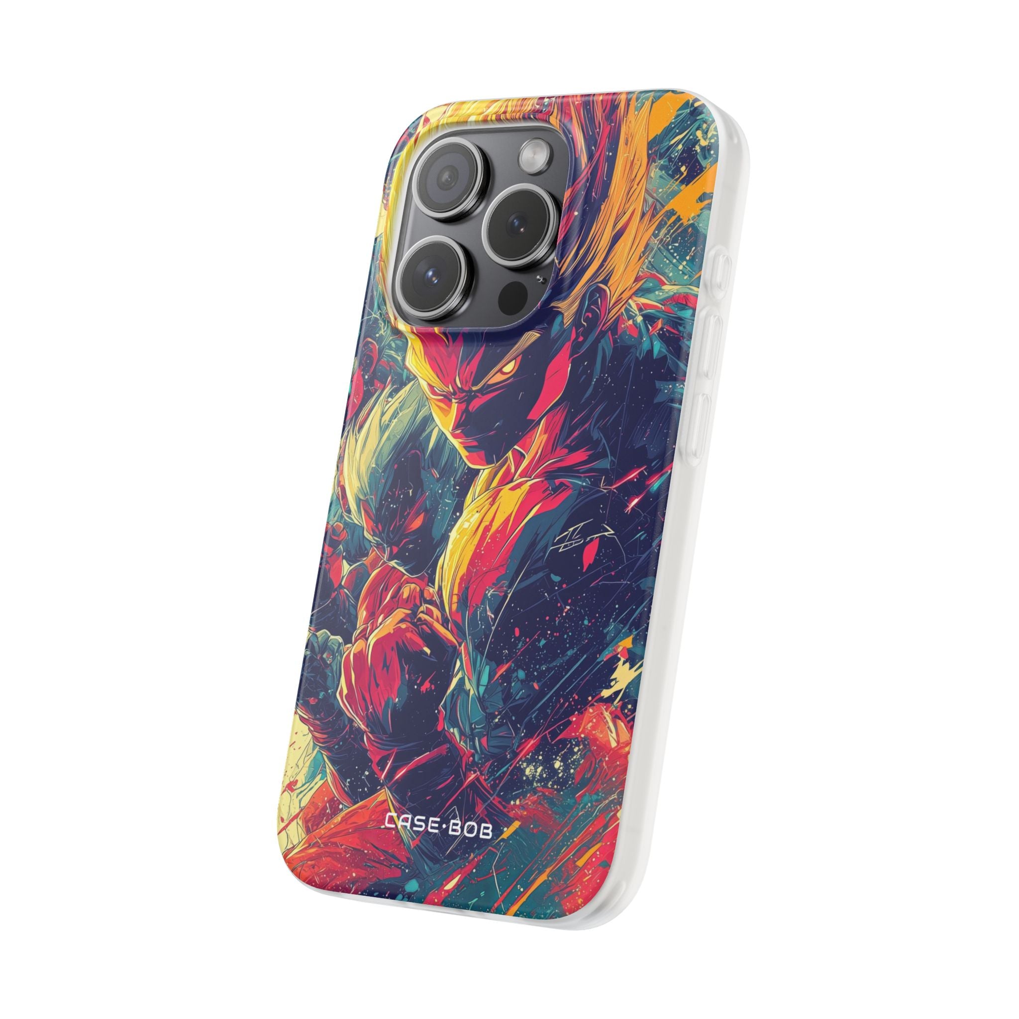 Yellow Fury iPhone 15 Pro Case - Soft