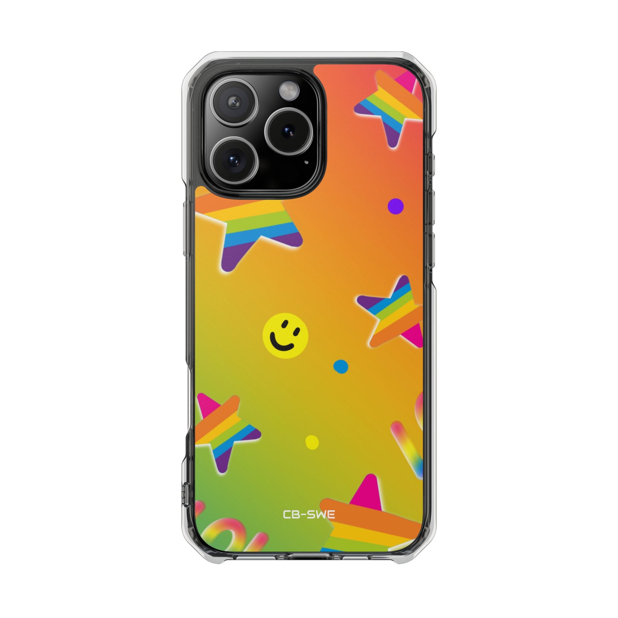Vibrant Pop Whimsy iPhone Case - Impact