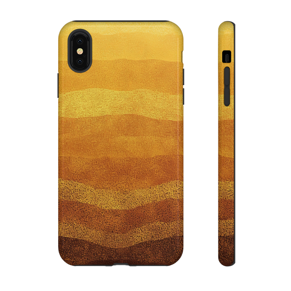 Sunset Gleam: Radiant Gradient - Protective Phone Case