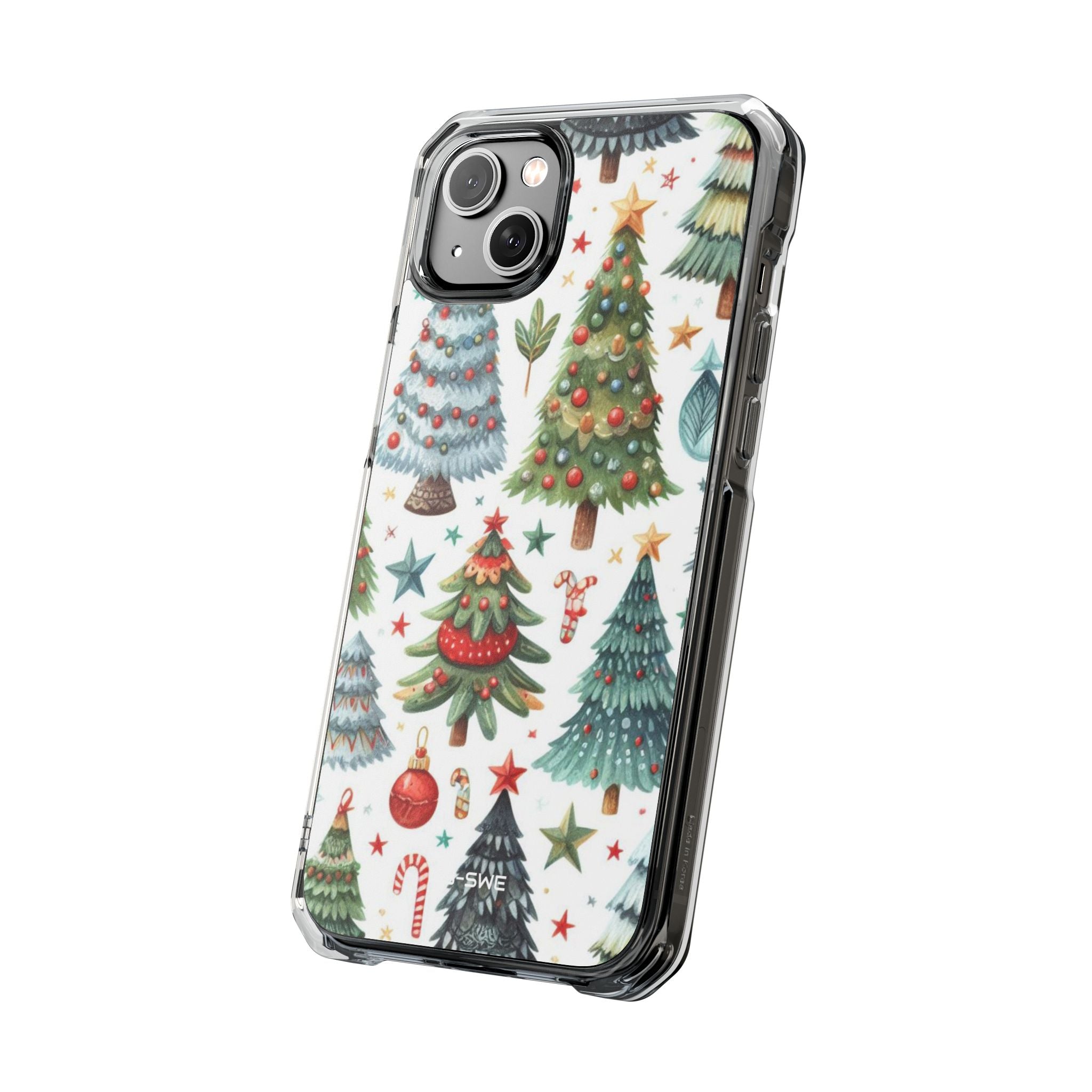 Whimsical Trees Dance iPhone Case - Impact