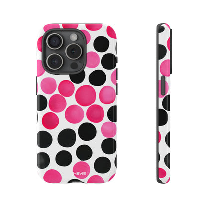 Pulsing Circles Illusion - iPhone Case