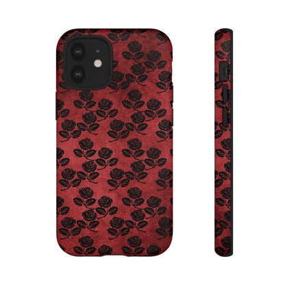 Rosemony Gothic Flower - Protective Phone Case