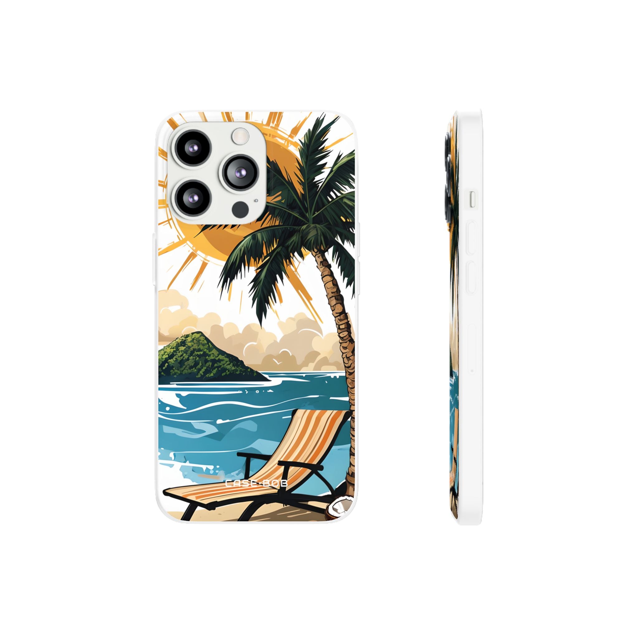 Sunny Palm Breeze iPhone 13 Pro - Soft