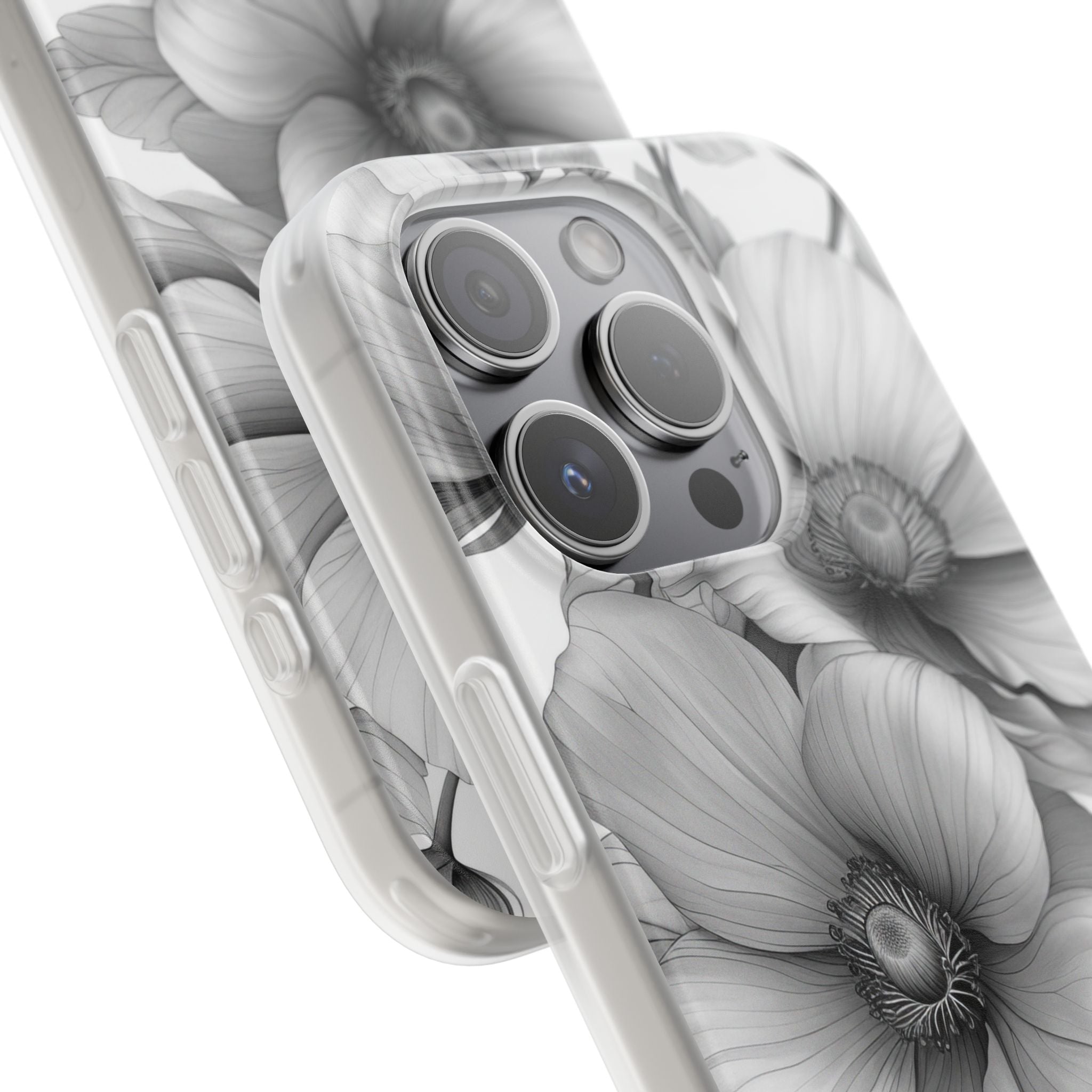 Timeless Elegance | Flexible Phone Case for iPhone