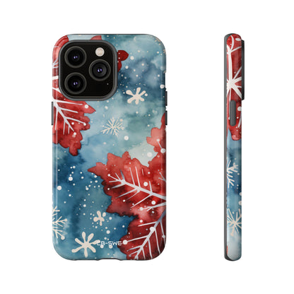 Winter Leaves Dance - iPhone Case