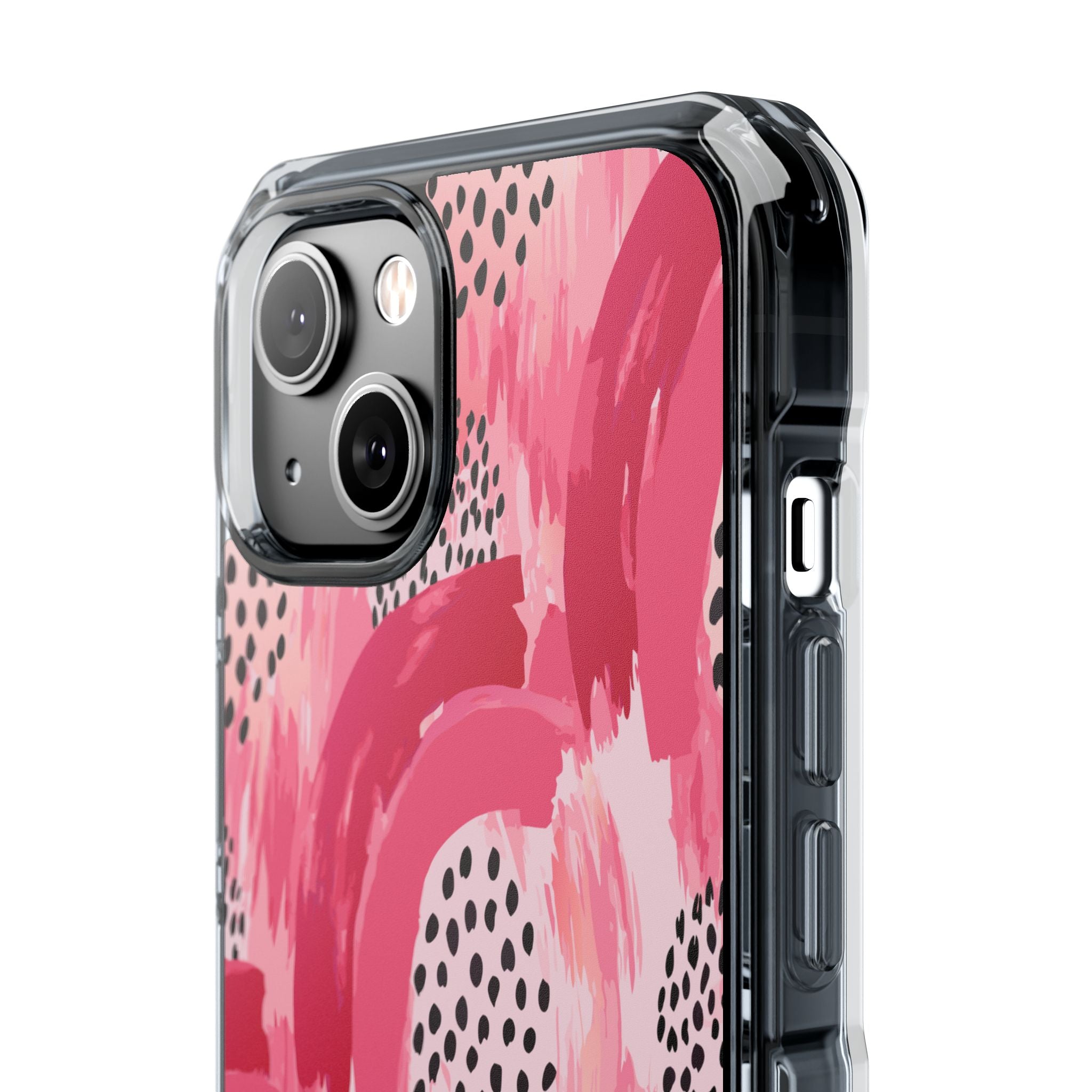 Vibrant Brushwork Dance iPhone Case - Impact