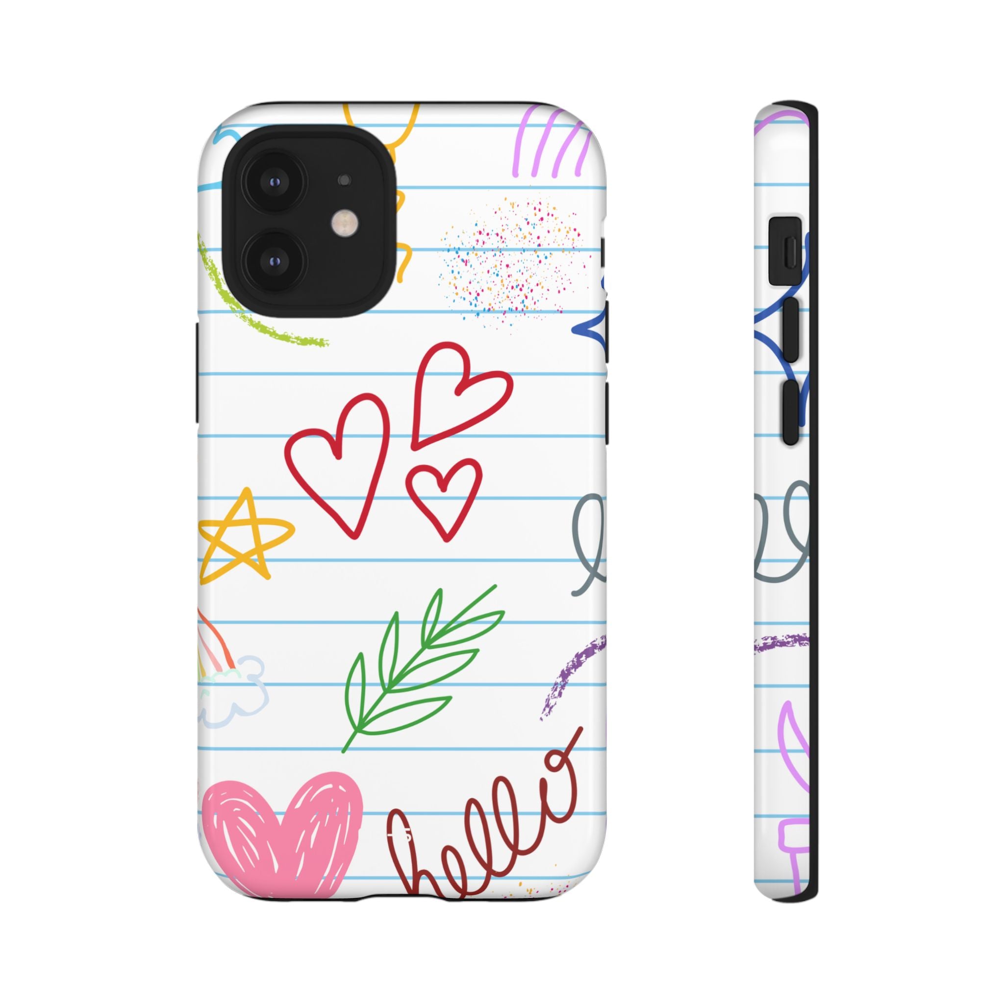 Hearts Dance Happily - iPhone Case
