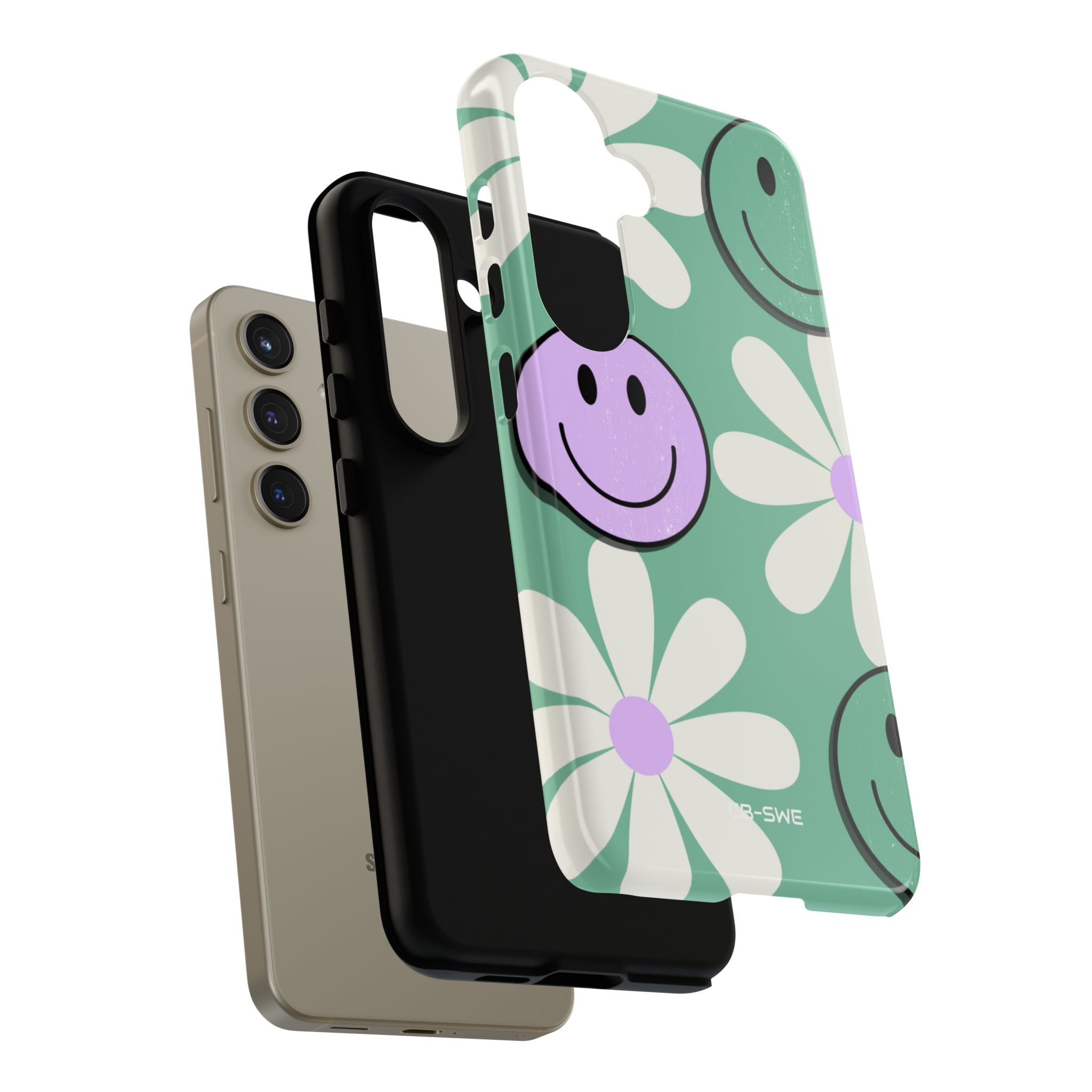 Playful Retro Blooms - Samsung Case