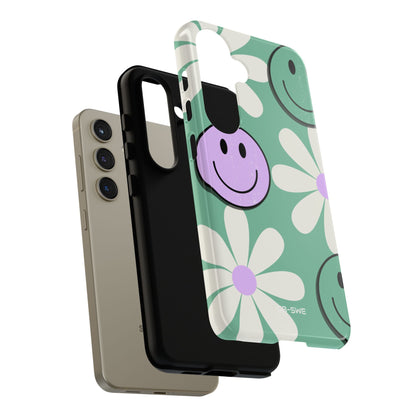 Playful Retro Blooms - Samsung Case