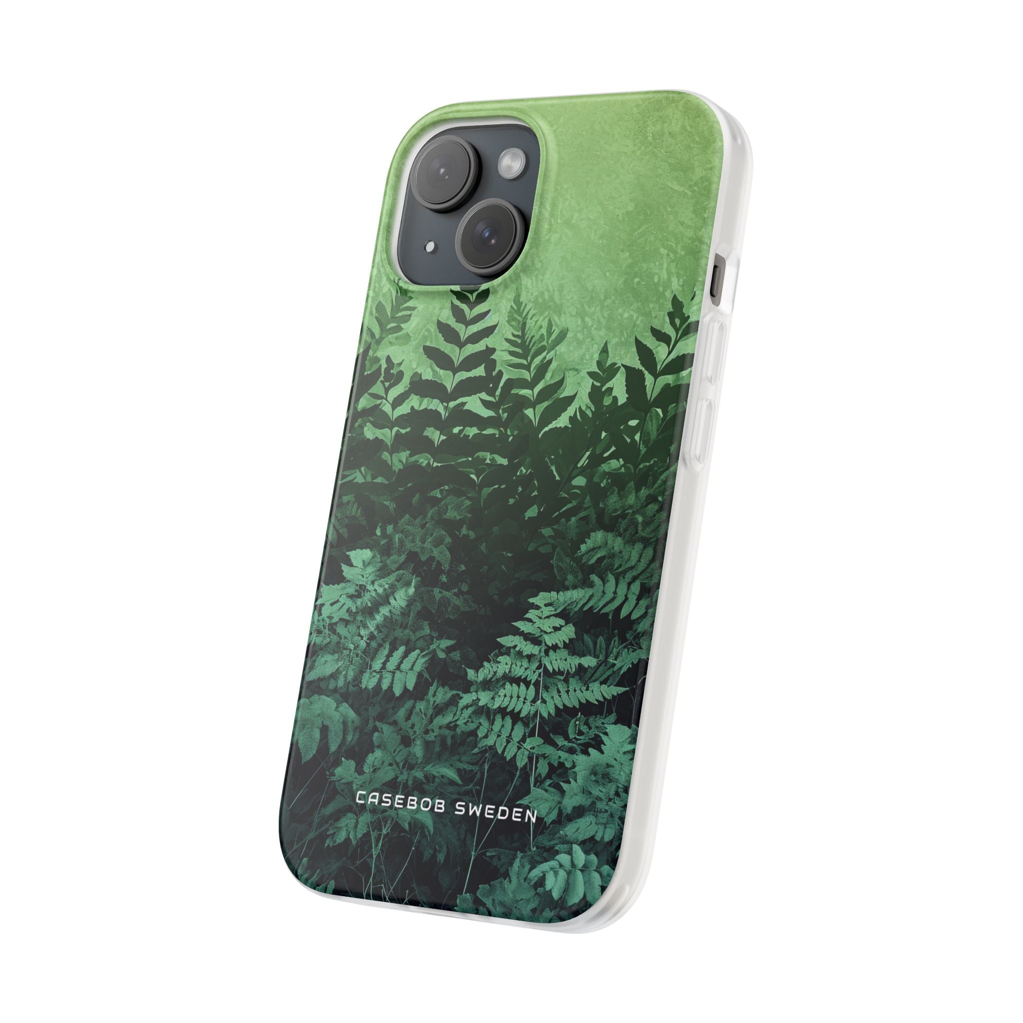 Gradient Fernscape Lush iPhone 15 - Flexi Phone Case