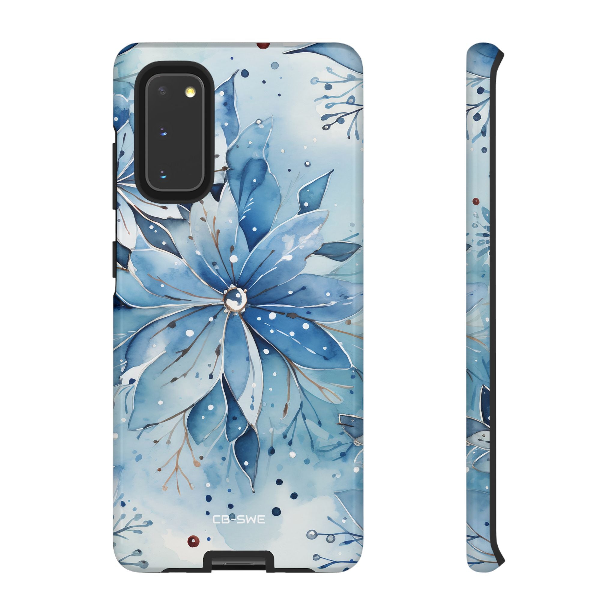 Floral Frost Embrace - Samsung Case