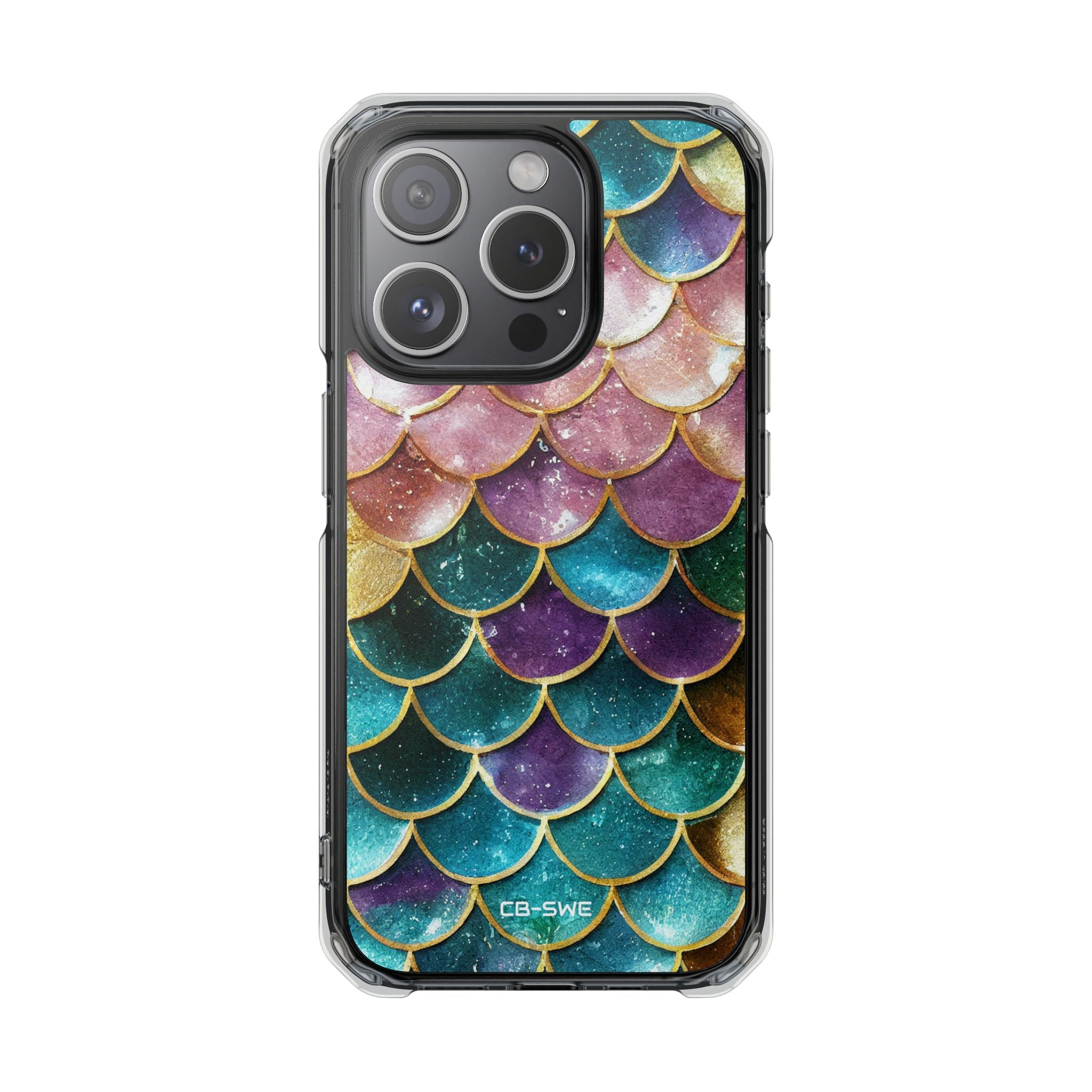 Mermaid Scale Radiance iPhone Case - Impact