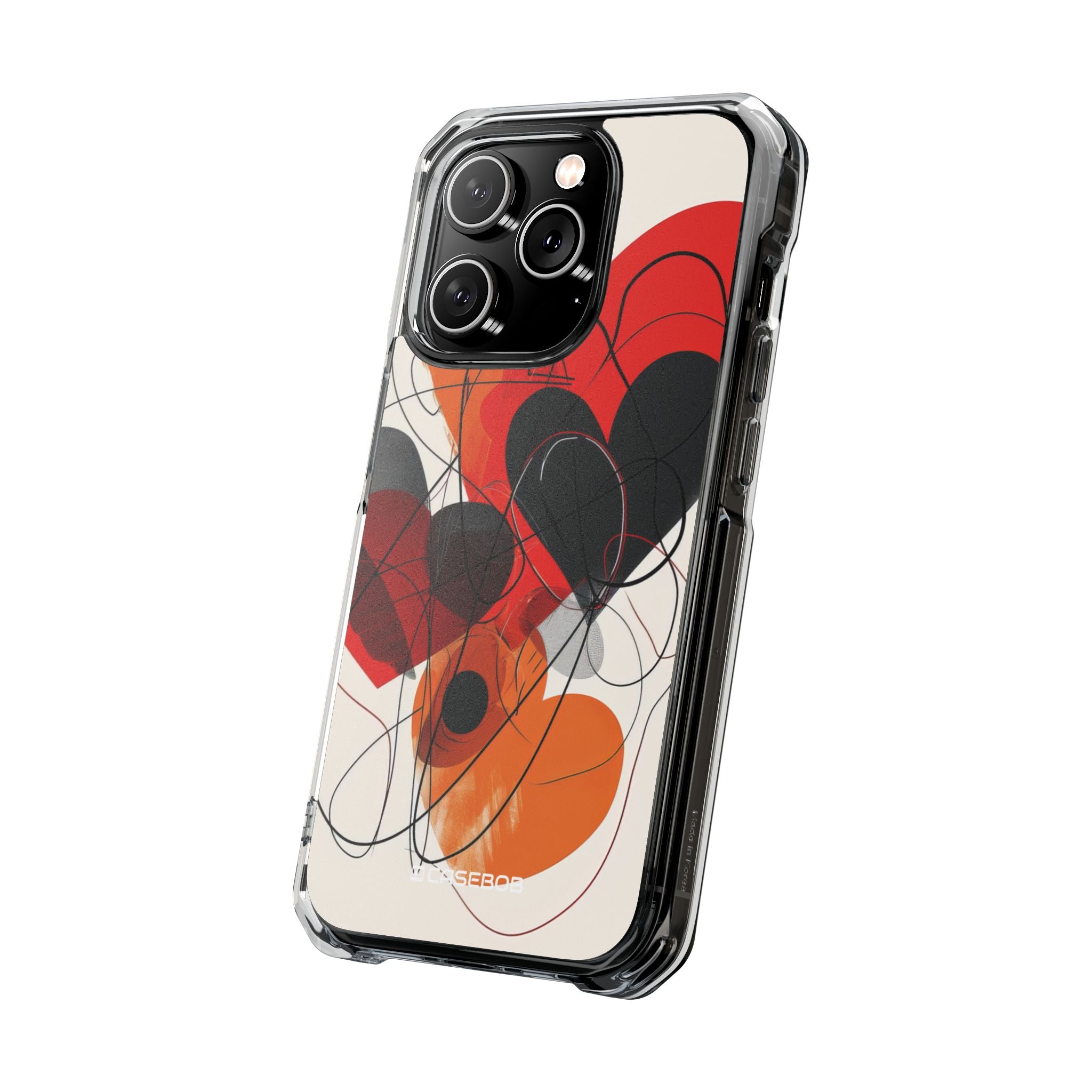 Fiery Hearts - Phone Case for iPhone