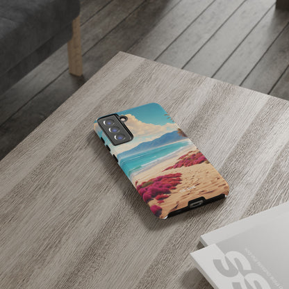Footprints Trace Sand - Samsung Case