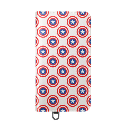 Star Shield Pattern - Samsung S24 Case - Wallet