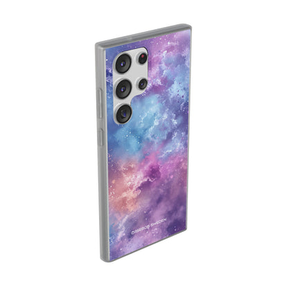 Cosmic Nebula Swirls - Flexi Samsung S23 Phone Case