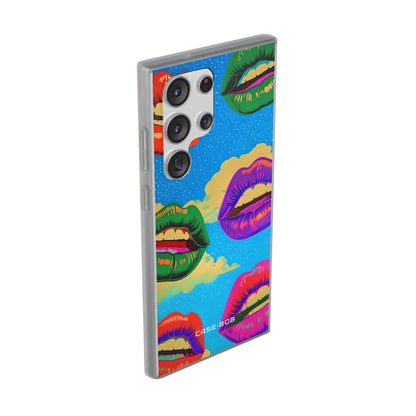 Colorful Lipscape Samsung S23 Ultra Case - Soft