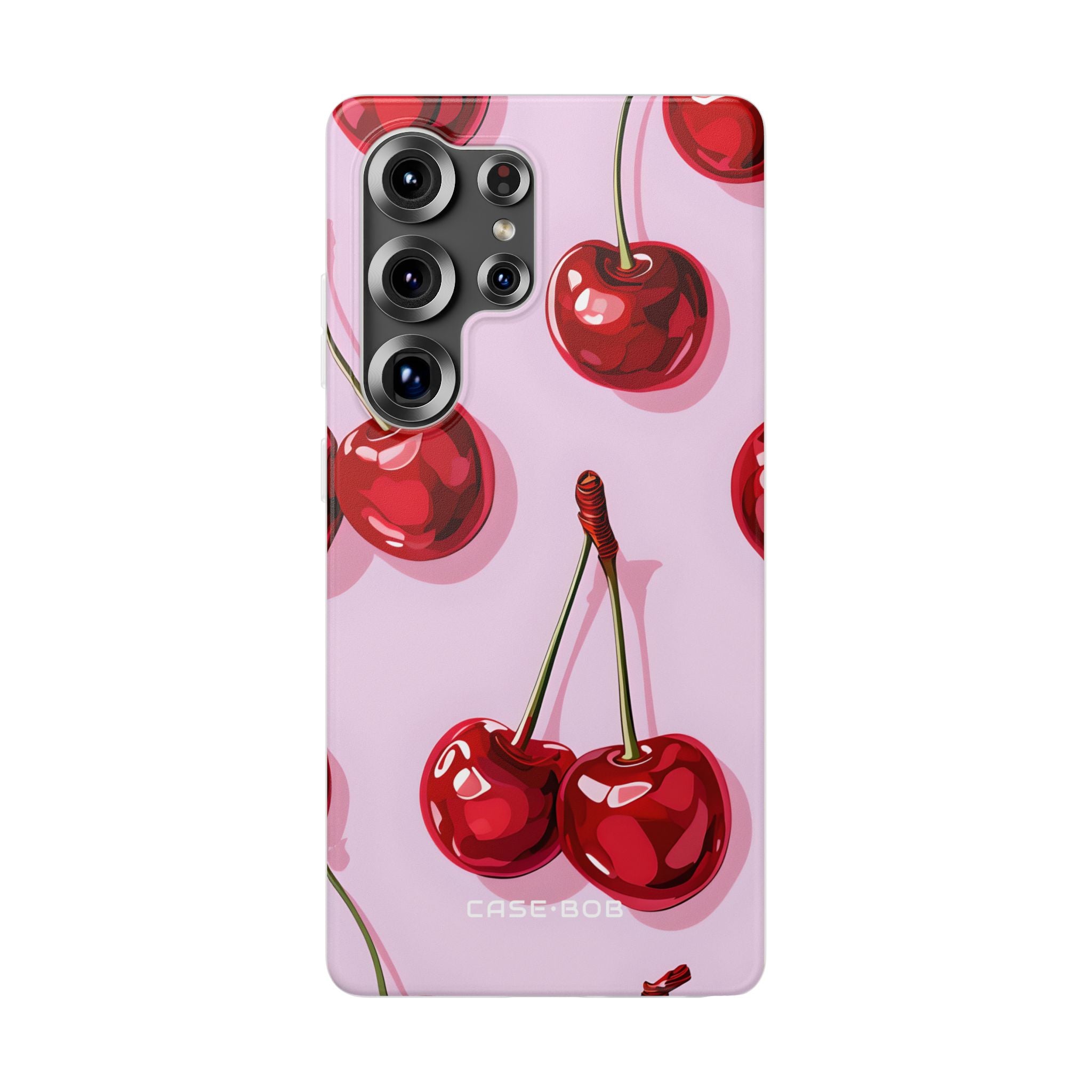 Glossy Cherry Burst Samsung S25 Ultra Case - Soft