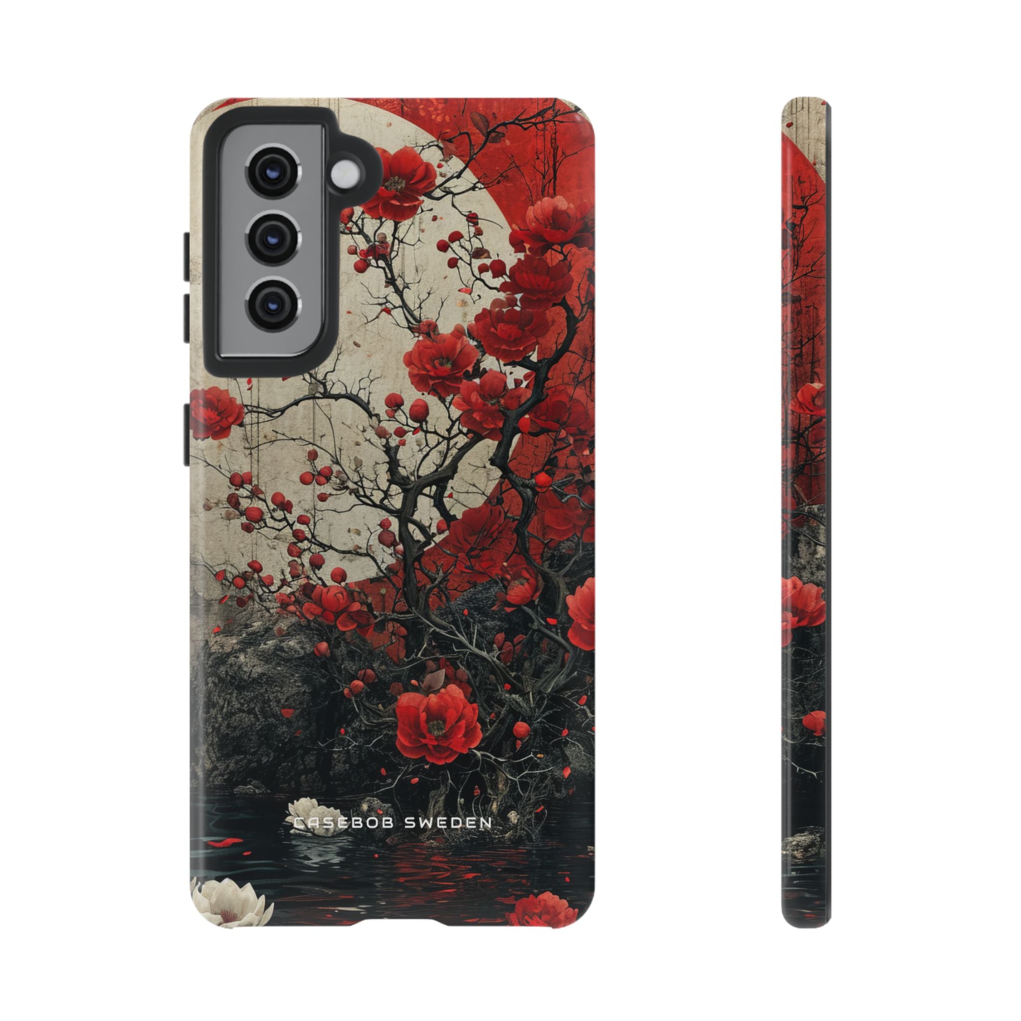 Zen Blossoms in Moonlight  Samsung S21 - Tough Phone Case