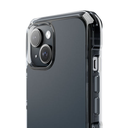 Charcoal Black - Clear Impact Case for iPhone