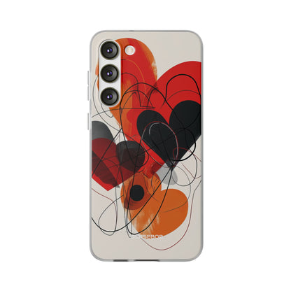 Fiery Hearts | Flexible Phone Case for Samsung Galaxy