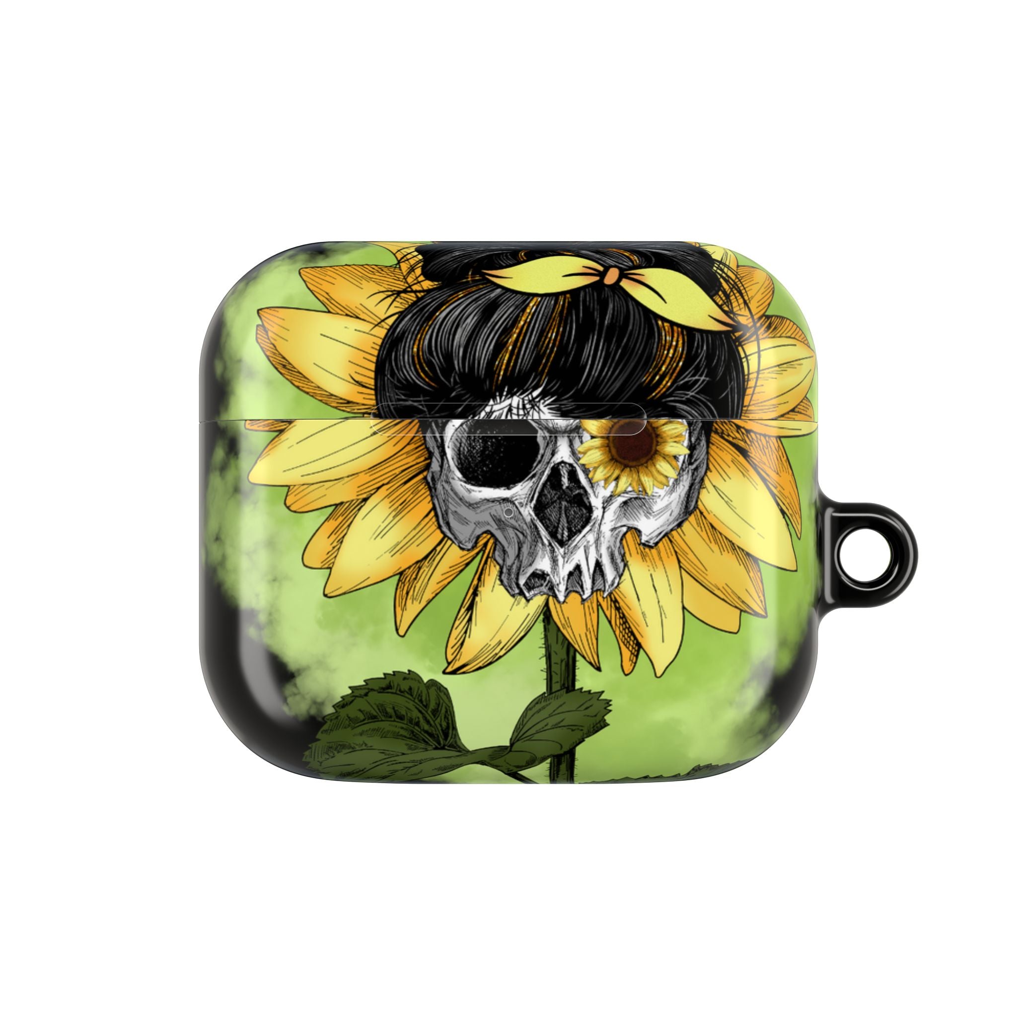 Skull Sunflower - AirPods Case