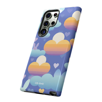 Bunnies Dance Among Clouds - Samsung Case